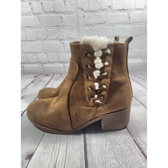 Justice Ankle Boots Girls Size 5 - Picture 1 of 7